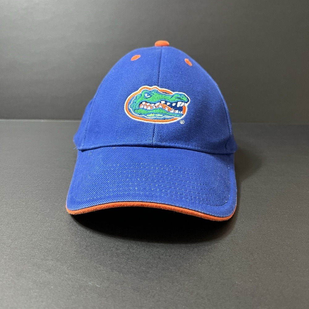University of Florida Gators Cap Hat Blue Collegiate Headwear Strapback Signal